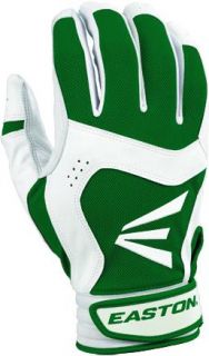 Easton Stealth Core Batting Gloves White Green XL