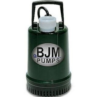 Bjm Submersible Water Pump New 21GPM 12523