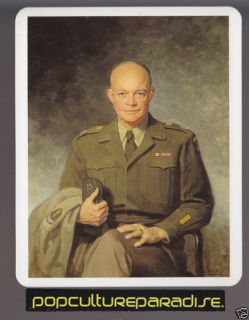 President Dwight D Eisenhower Portrait Trading Card