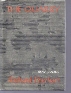 Richard Eberhart The Quarry New Poems HBDJ 1964