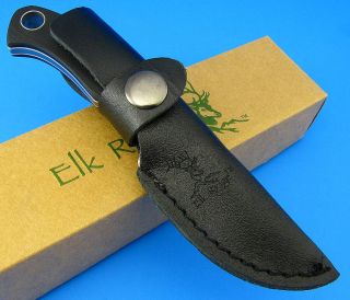 Elk Ridge Clip Point 440 High Carbon Surgical Steel Fixed Blade Knife