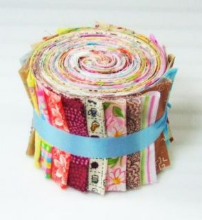 Eclectic Sampler Jelly Roll Cotton Fabric Quilting 21 2 5 Strips