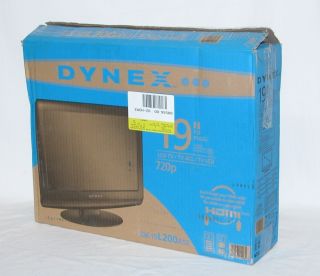 Dynex DX L19 10A 19 LCD TV Widescreen 720P HDTV