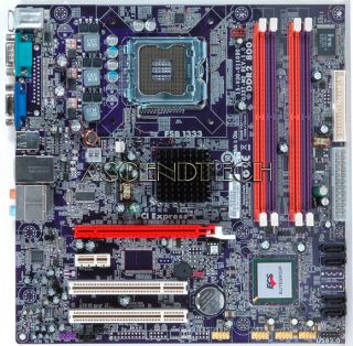 ecs g33t m2 v 1 0 intel g33 1333fsb ddr2 sata2 desktop motherboard