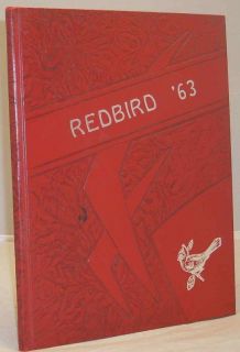 1963 Ellendale North Dakota High School Yearbook Redbird