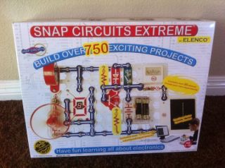 Snap Circuits Extreme SC 750 Elenco Electronics Educational Learning