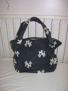 New Baby Diaper Bag Made w New York Yankees NY Fabric