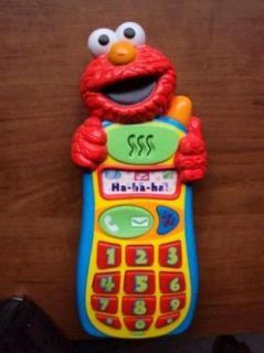 Elmo Phone Toy Fisher Price 2006 Mattel Electronic Toddler Child Play