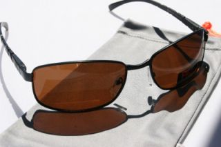 Pz Rectangle Polarized Sunglasses Aluminum Fishing BRN1