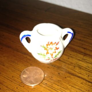 Tiny Japanese Japan Mini Miniature Vase Creamer Cute Floral Small