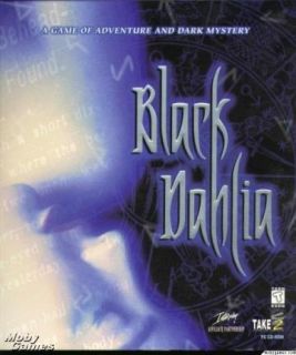 Black Dahlia Manual PC CD Dark Mystery Adventure Game