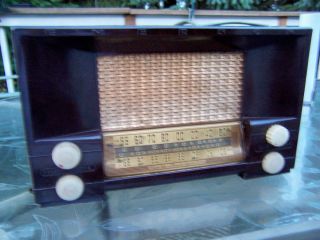 Emerson Vintage Radio Model 556 Series B AM FM Parts Restoration