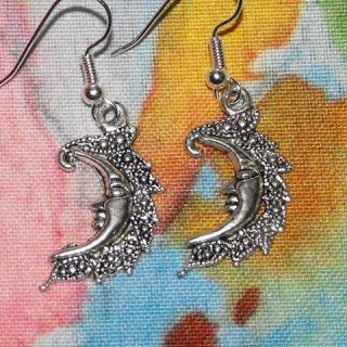  Earrings, Astrology, Pagan & Wiccan Jewelry Silver Hypo Allergenic