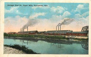 Oh Youngstown Carnegie Steel Company Upper Mills K18991