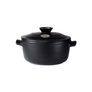 Emile Henry 714525 2 3 5 Qt Ceramic Flame Top Round Stew Pot with Lid