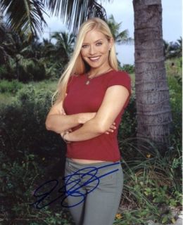 Emily Procter of CSI Miami Sexy Color Autographed