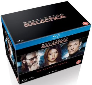 NEW Battlestar Galactica The Complete Series 20 Disc Set Blu Ray