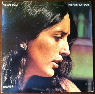 Joan Baez The First 10 Years Vanguard VSD 6560 1 w Picture Book VG