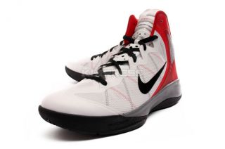 Nike Zoom Hyperenforcer 487786 102 Basketball White Black Red Grey