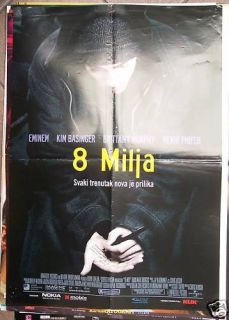 Mile Eminem Kim Basinger Croatian Movie Poster 2002