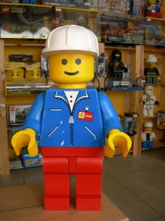 50 cm Tall Lego Man Store Display Used Condition