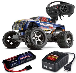  Stampede VXL Brushless Electric RTR Truck w/LiPo Battery & Charger