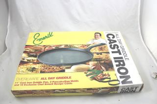 Emerilware All Day Griddle 11 Cast Iron Pan