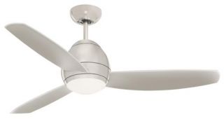 Emerson Curva 52 52 Ceiling Fan Model CF252BS in Brushed Steel with
