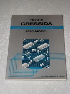 1990 Toyota Cressida Electrical Wiring Diagrams Manual