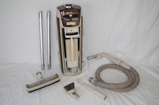ELECTROLUX OLYMPIA ONE CANISTER VACUUM CLEANER ACCESSORIES WORKING