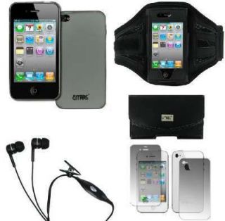Empire Ultra Thin Case Armband Pouch Headset Dual Screen Guard for