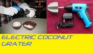  Electric Coconut Grater Scraper Shredder
