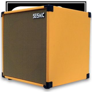 Orange Tolex Guitar Speaker Cabinet Empty 1x12 Cube Cab