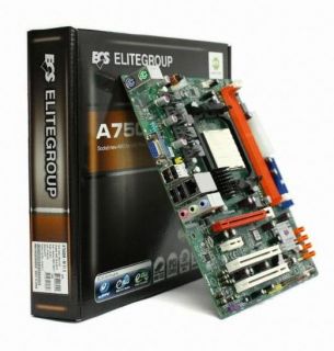 ecs a750gm m v 7 0 amd am3 ddr3 pci e ati hd2100 desktop motherboard