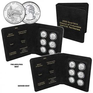 2009 P  and D Mint BU D.C. and Territories Quarters