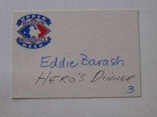  Deck Heroes of Baseball Signed Ed Postcard 24 Sigs 14 HOF JSA