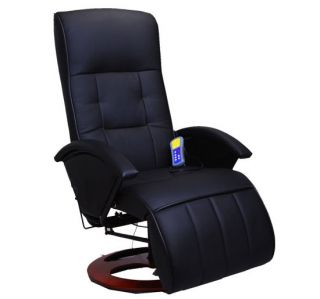 New Electric Massage Chair Ergonomic Recliner PU Leather Heat