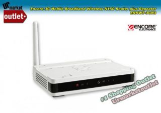 Encore Enhwi 3GN3 Wireless 3G N150 Router Repeater 810731011448