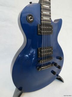 1992 Gibson Les Paul Studio Lite RARE Trans Blue Black Hardware Ebony