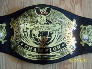 WWE Eddie Guerrero Championship belt