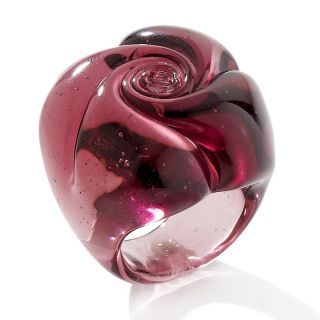  art murano by manuela lavender rose glass ring rating 11 $ 12 59 s h
