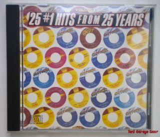 25 #1 Hits From 25 Years Volume II Music CD Motown Stevie Wonder