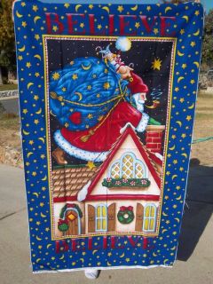Mary Engelbreit Fabric Christmas Door Panel