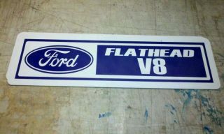 Ford engine number sign FLATHEAD V8