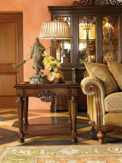 Thomasville Furniture Ernest Hemingway Walloon Coffee & Lamp Table Set