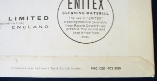  it’s original and much rarer Ernest J. Day & Co. Ltd London sleeve