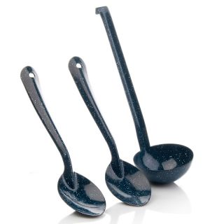  Kitchen Tools Utensils Lee Bros. Graniteware 12 Spoon and Ladle Set