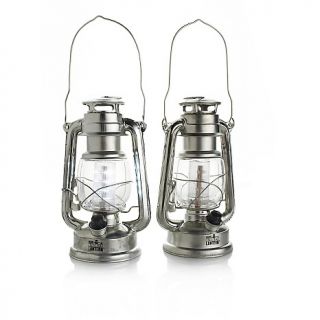  & Lighting Olde Brooklyn Lantern Deluxe 2 pack with 12 LED Lights