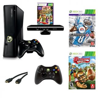 Microsoft Xbox 360 Kinect 4GB Madden NFL 13 Bundle with 3 Games, 2