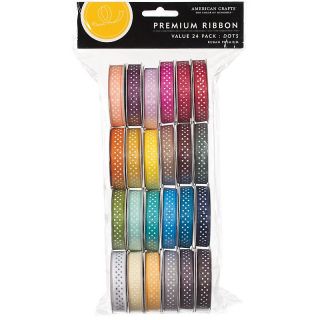  crafts premium ribbon value pack dot grosgrain rating 1 $ 13 95 s h